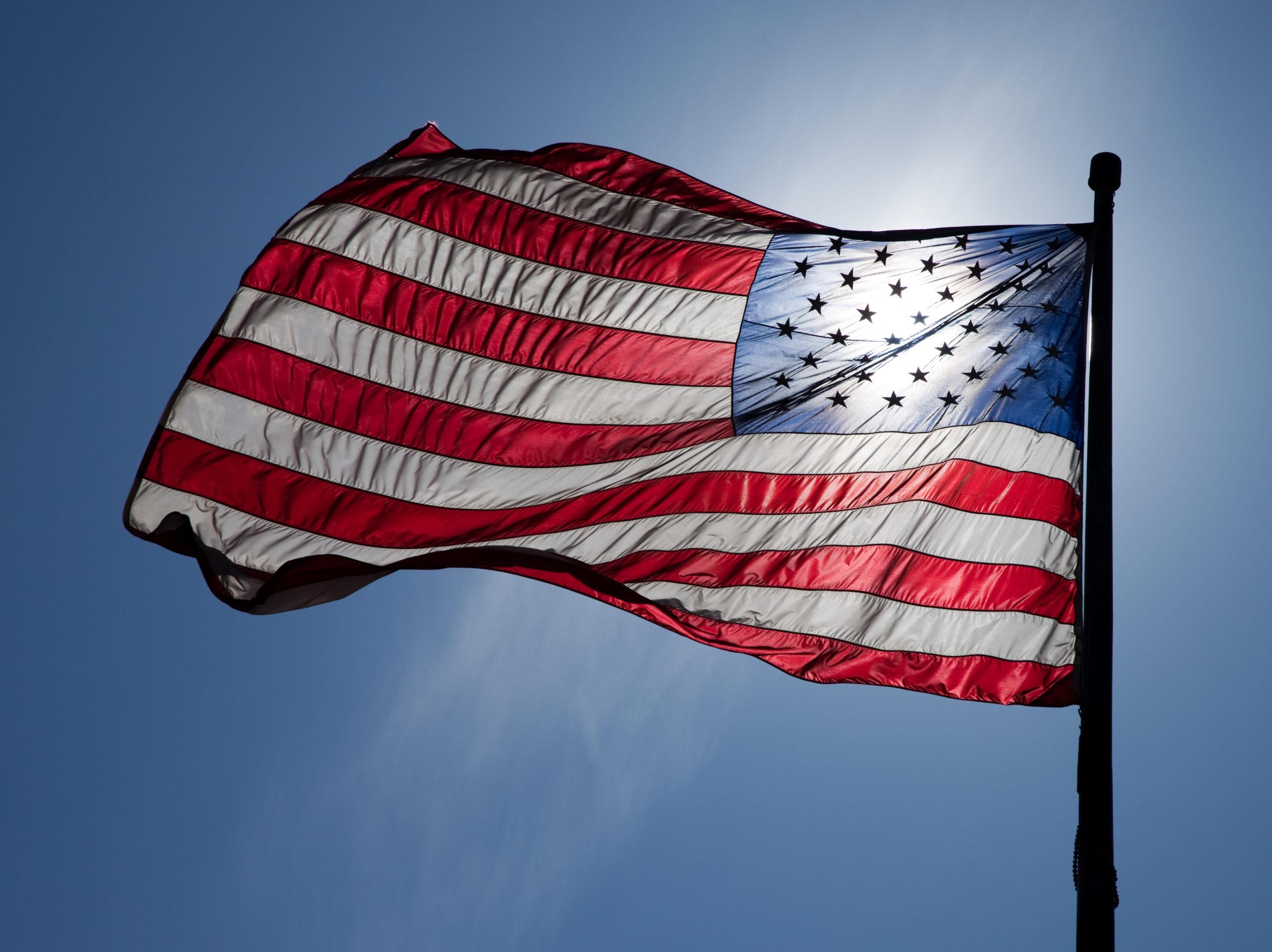 us-flag-backlit