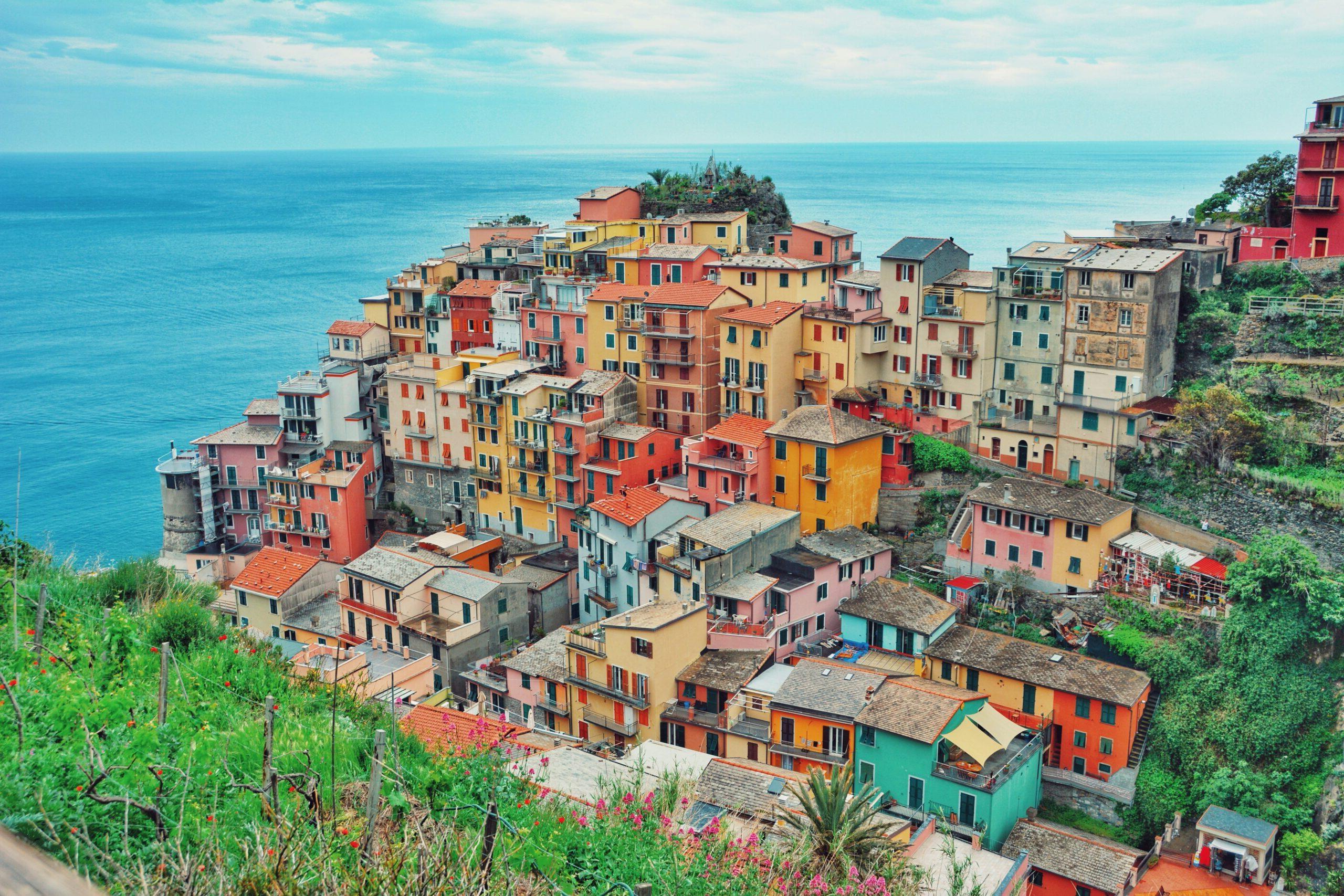 The MSU Denver Office of International Studies has programs in Cinque Terre (Italy) which is seen here appearing on a rugged coastline